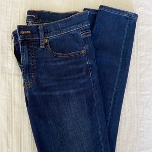 9” high-rise toothpick tencel denim in point lake wash